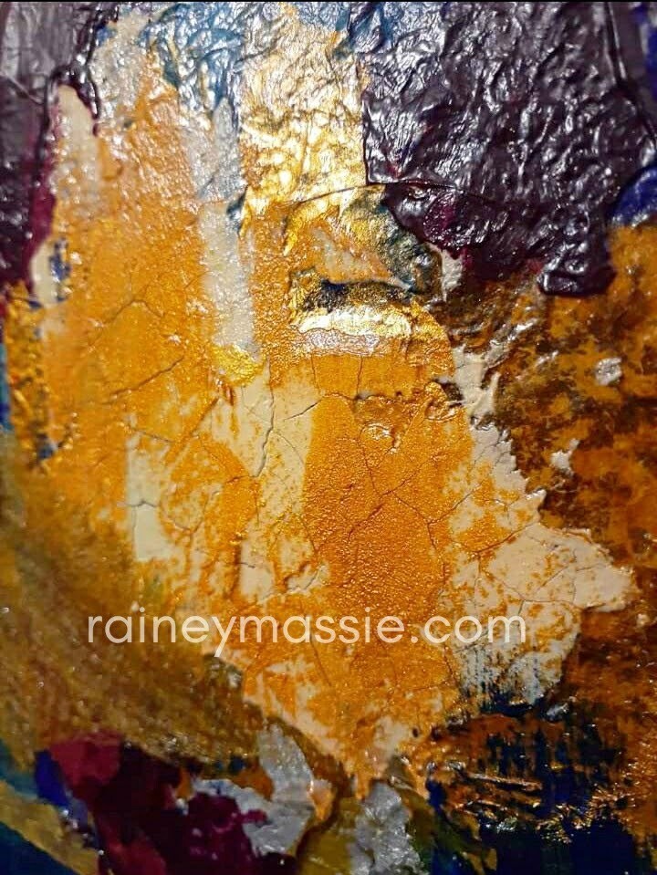 Encouraged- 36x36 Framed Abstract Painting