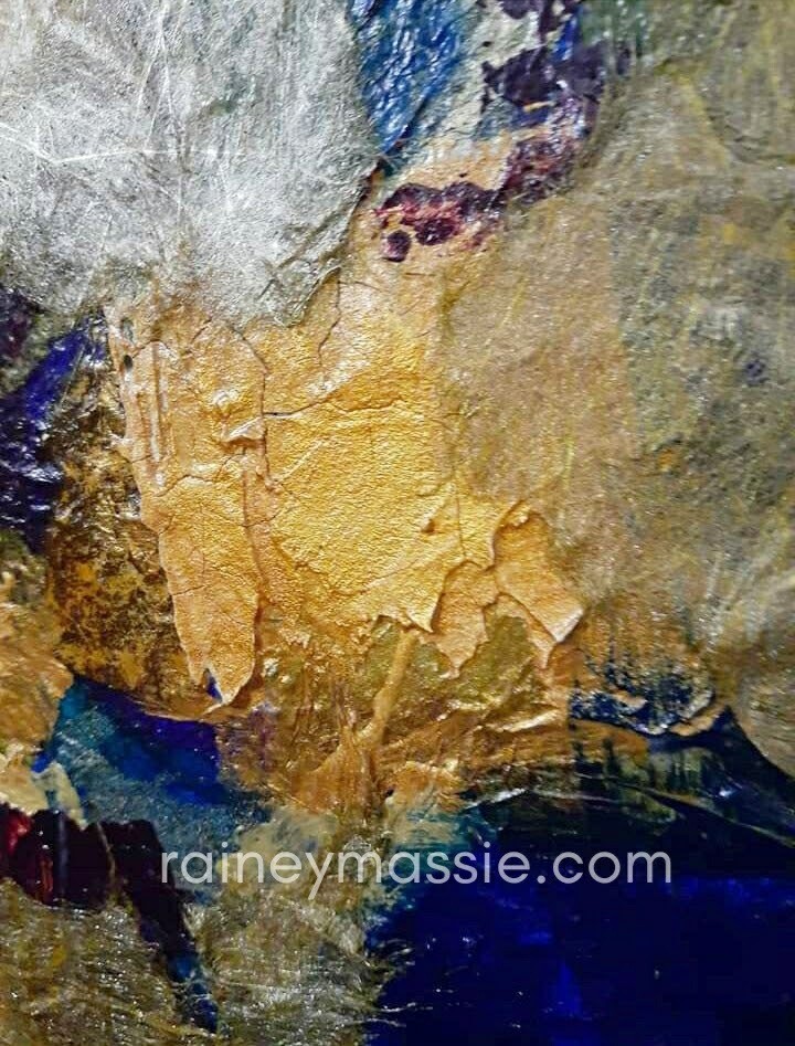 Encouraged- 36x36 Framed Abstract Painting