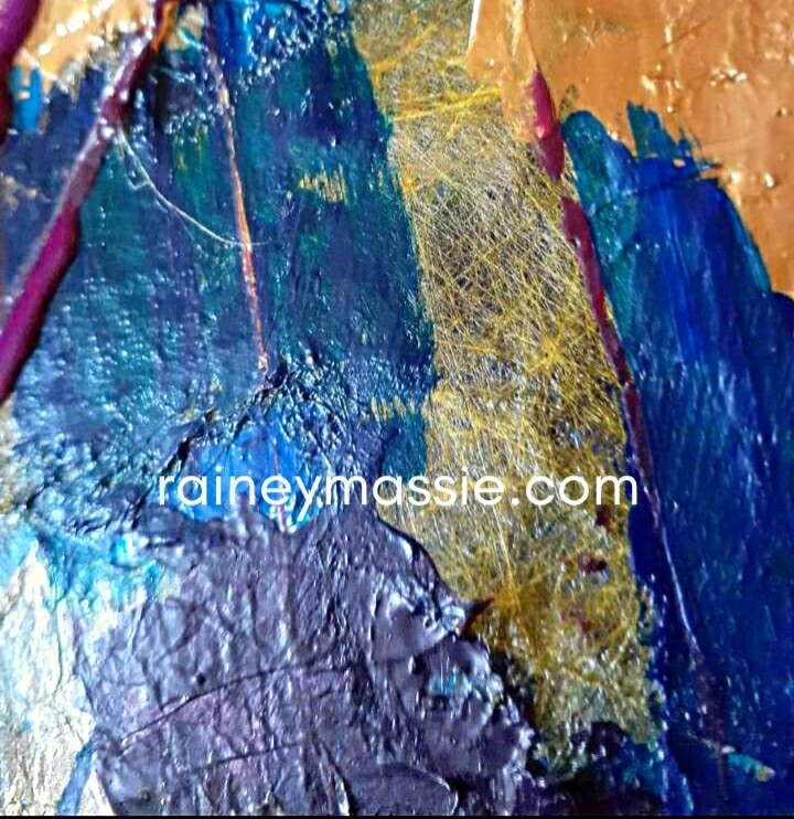 Encouraged- 36x36 Framed Abstract Painting