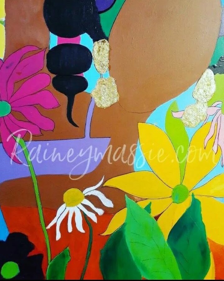 Faith, Grace and Mercy-  28x40 Framed Original Painting
