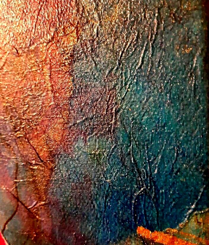 Baby I, Love Ballad - 24x30  Framed Mixed Media Original