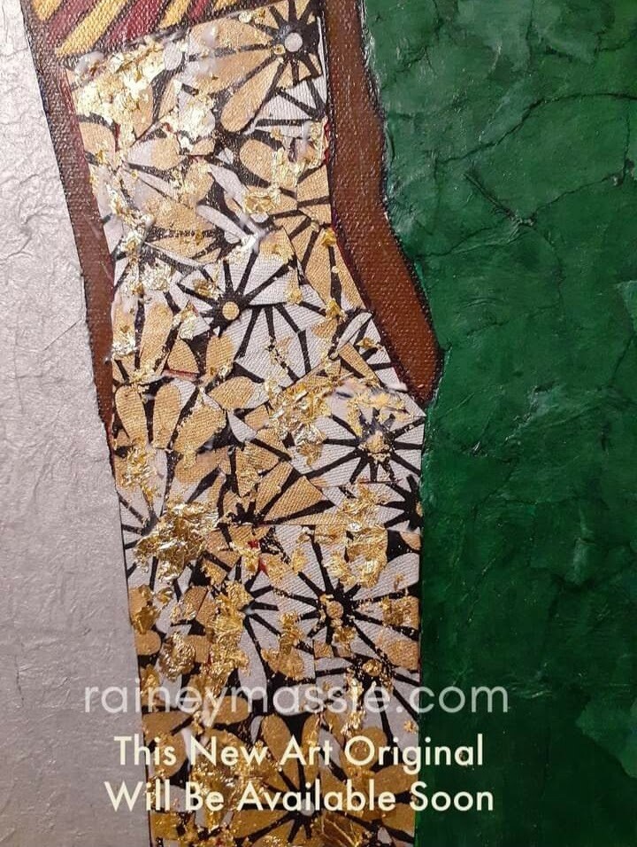 Always United - Mixed Media Framed 36x40 Original Painting