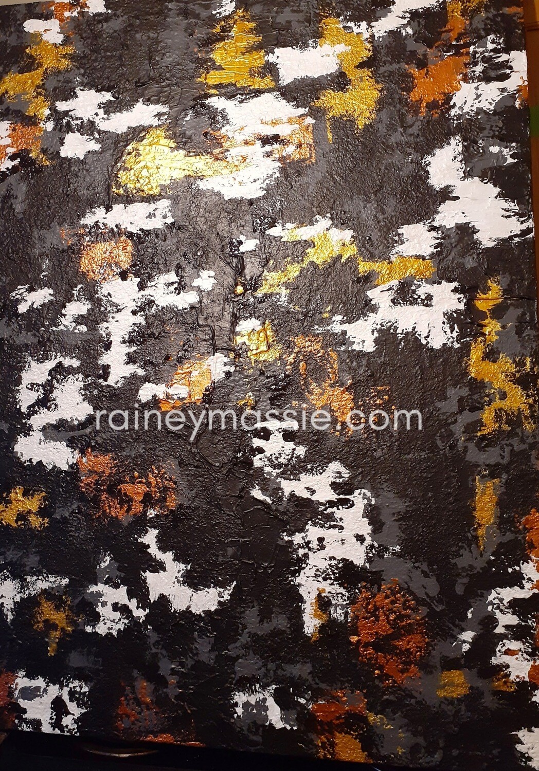 Modern Luxe - 36x48 Mixed Media Abstract Painting