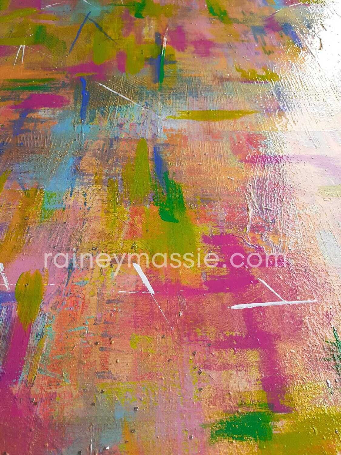 Springtime I - 30x40 Abstract Painting