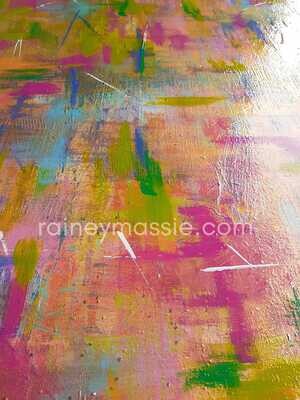 Springtime I - 30x40 Abstract Painting