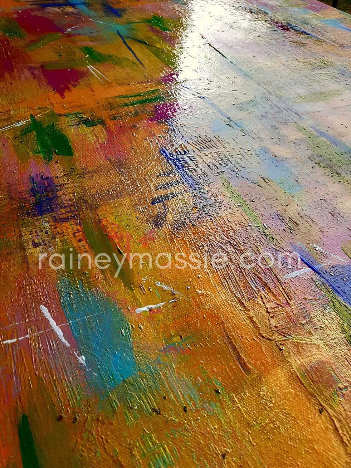 Springtime I - 30x40 Abstract Painting