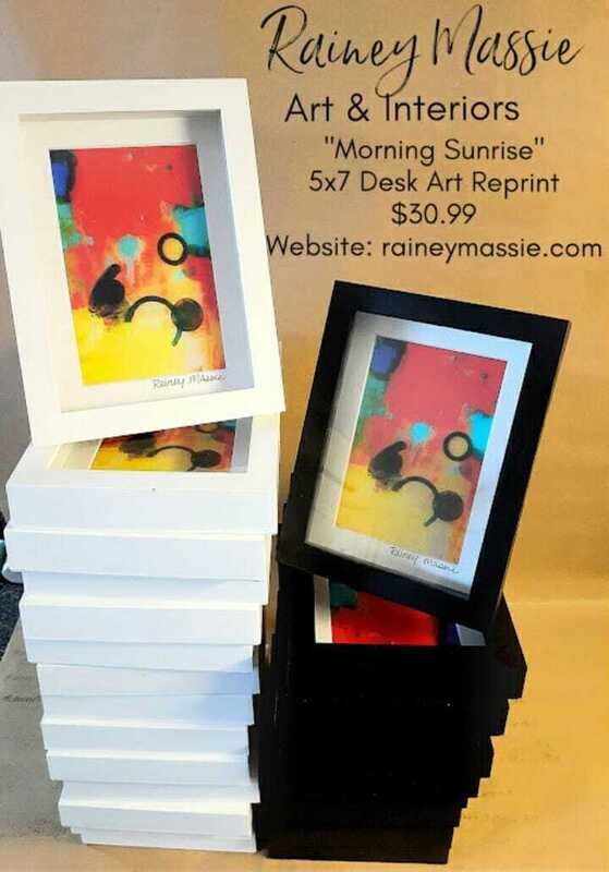 Morning Sunrise - 5x7 Framed Desk Art