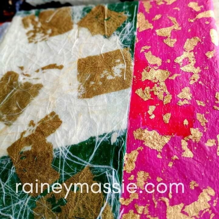 Glam Me Up- Luxe Desk Art 8x8 Original