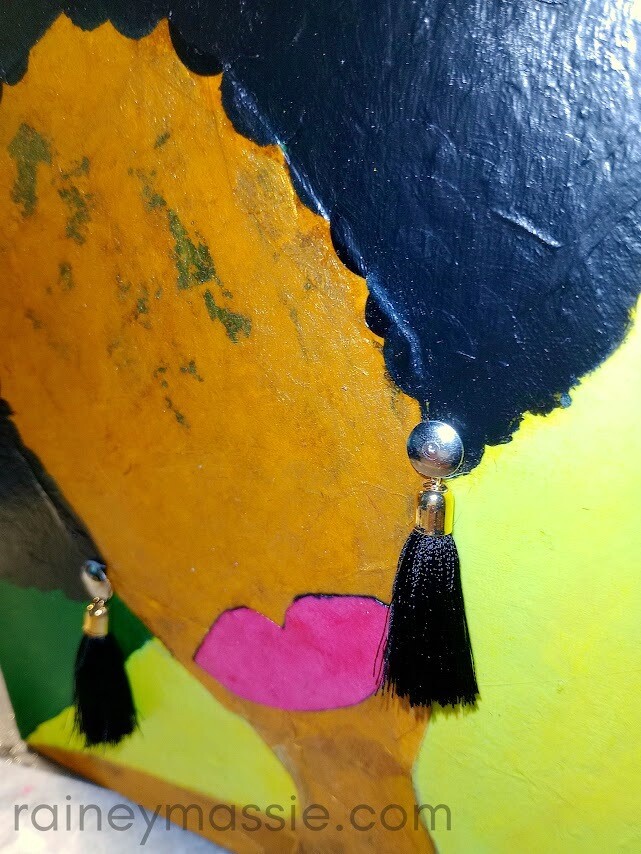 Chanda On The Town - 10x10 LUXE Desk Art