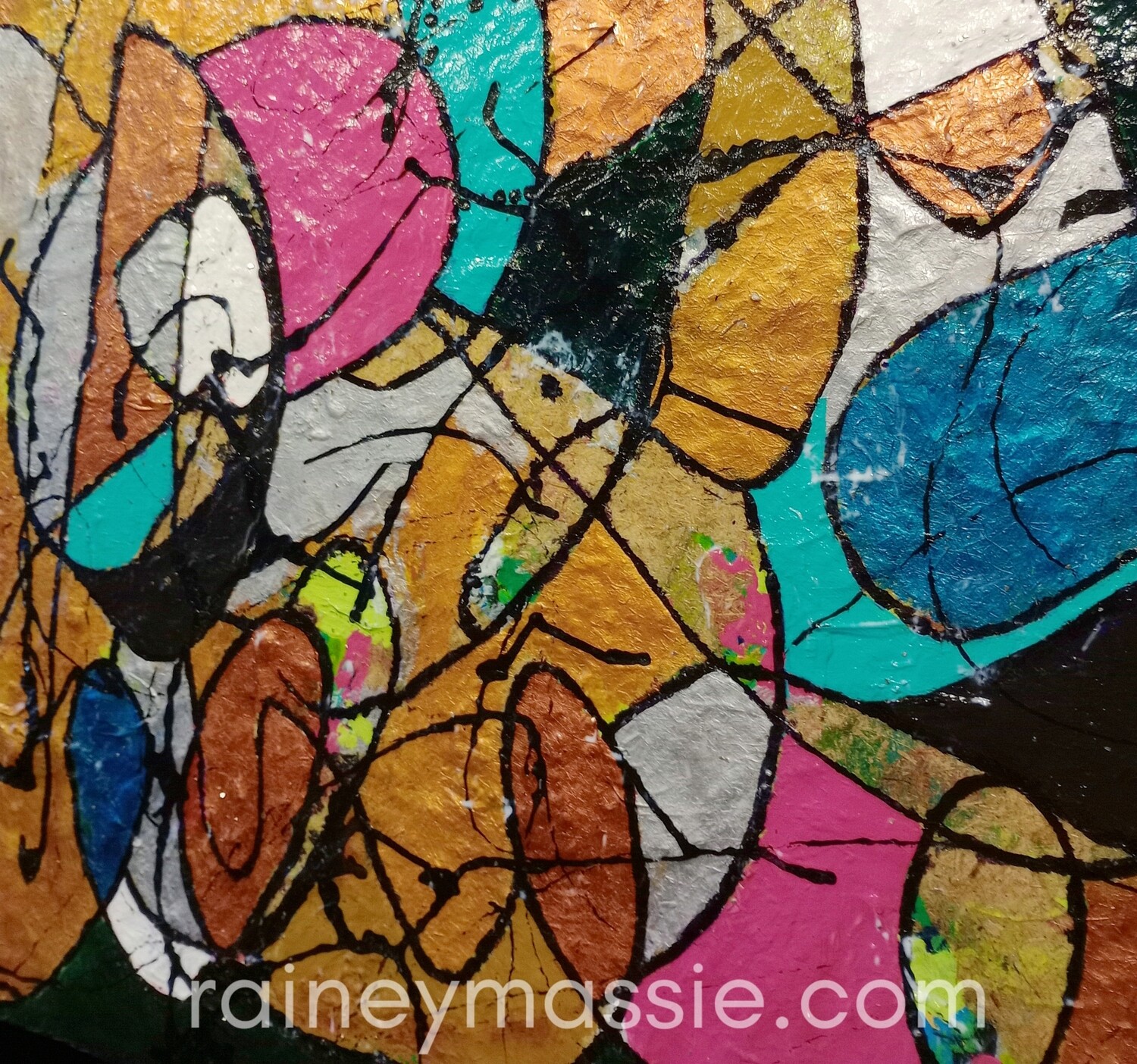 Happy Feelings - 48x48 Premium Collection Framed Collage Original