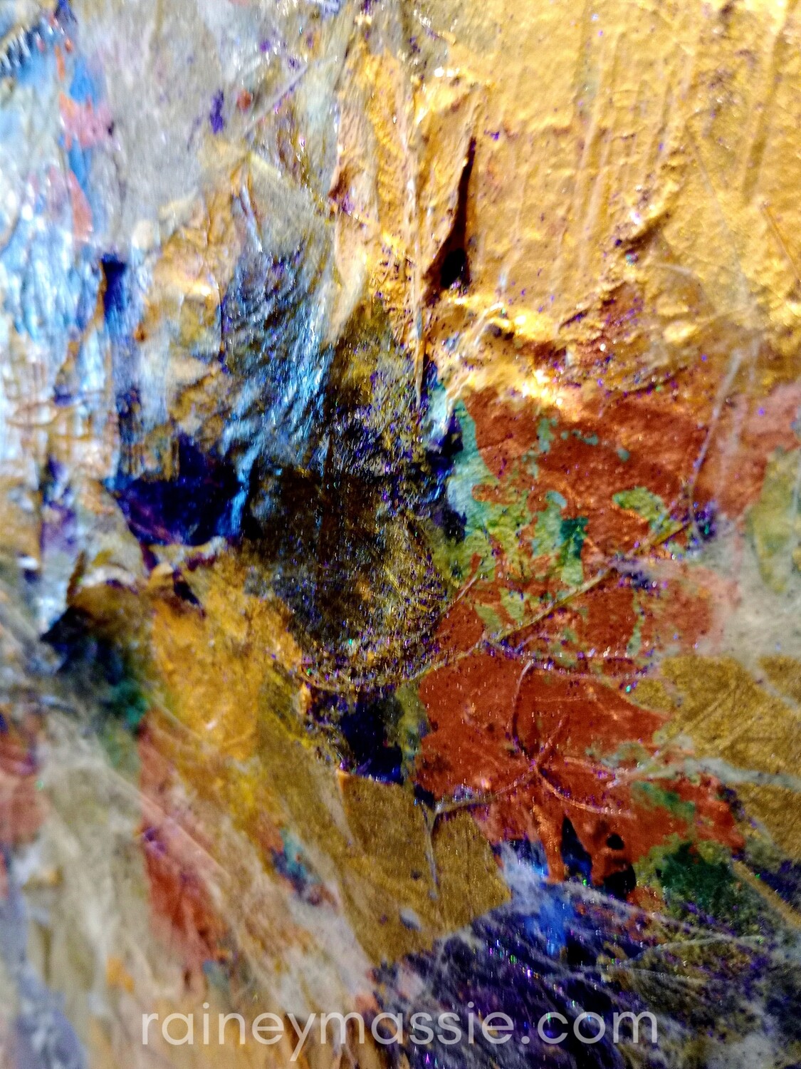 Deep Thoughts - 24x24 Abstract Unframed Original Painting