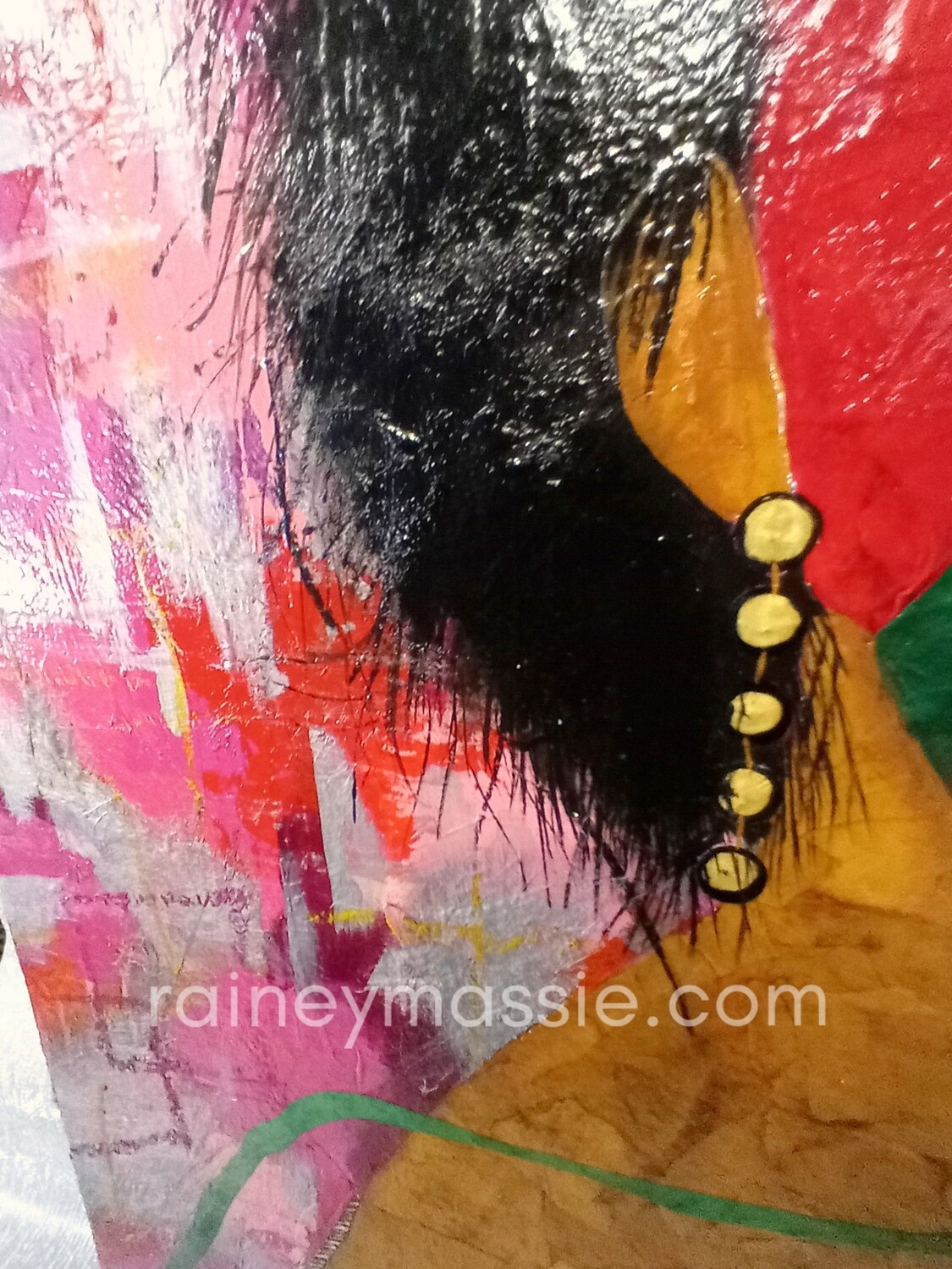 All Of My Good Days (outweigh my bad days) -  24x30 Framed Original
