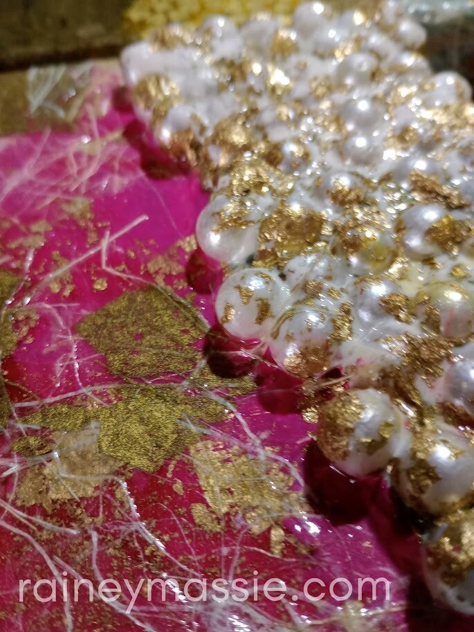 Glammy - LUXE Desk Art - 6x6 Original
