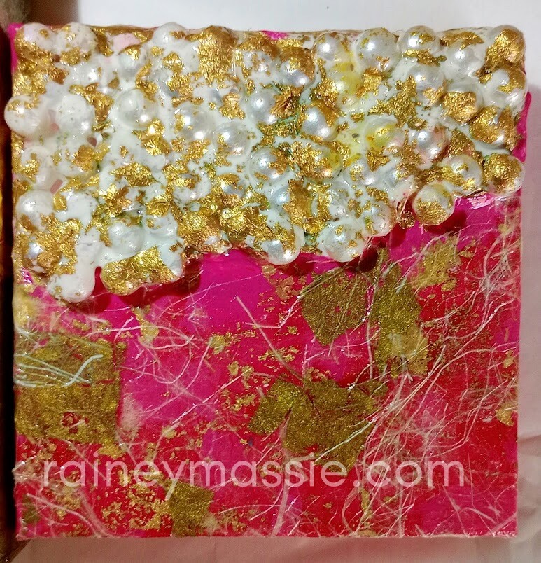 Glammy - LUXE Desk Art - 6x6 Original