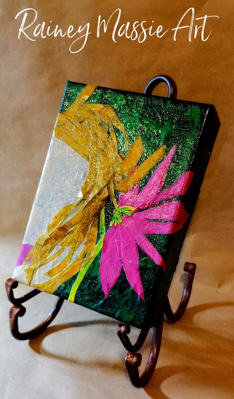 Lacy Lu - LUXE Desk Art 5x7 Original