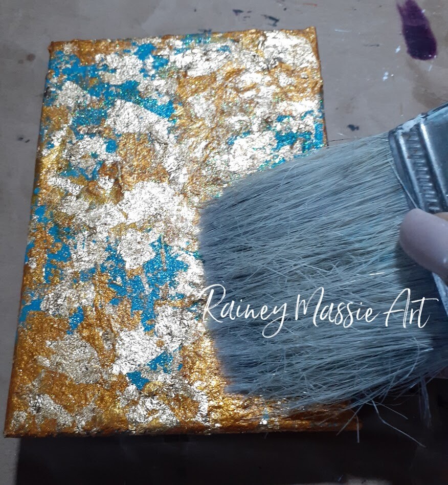 Sassy Love  - LUXE Desk Art  5x7 Original