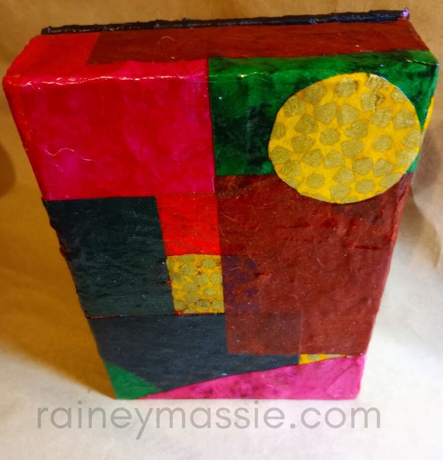 Abstract Simplified - LUXE Desk Art 5x7 Original