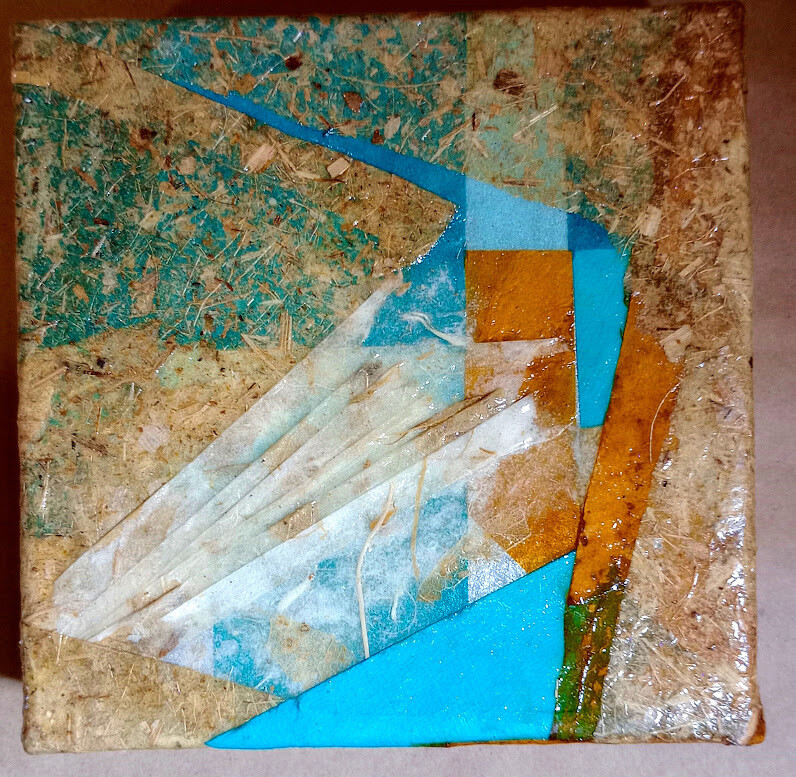 Today I Shine - LUXE Desk Art -  5x5 Original