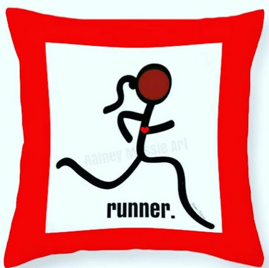 Runner (Brown Skin) Pillows - Varied Sizes
