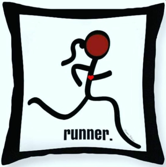 Runner (Brown Skin) Pillows - Varied Sizes