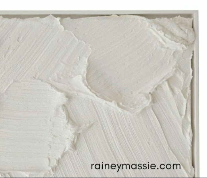 Commission Request 12x12 - Textured ONLY Framed Painting - (Select Frame &amp; Color)