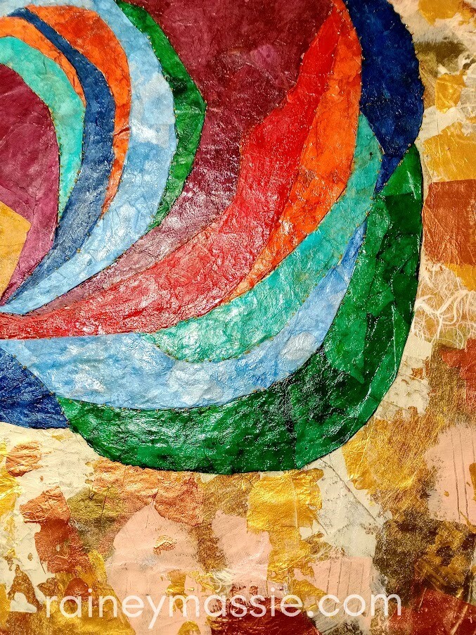 Simone - Deeply Rooted 48x48 Premium Collection Collage Original