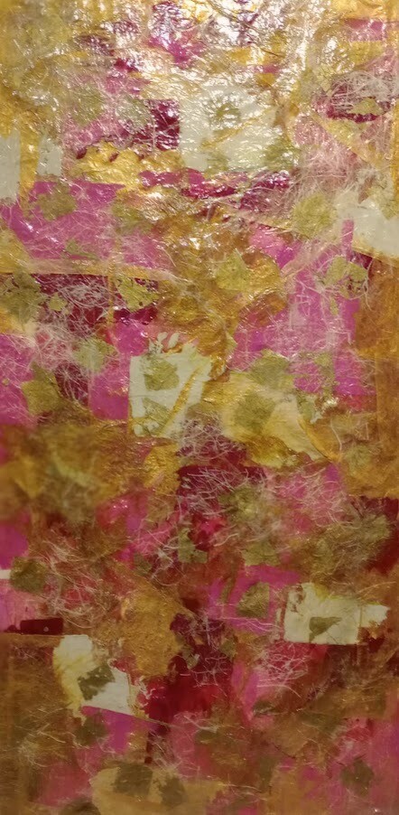 Paris In the Spring 15x30 Framed Original