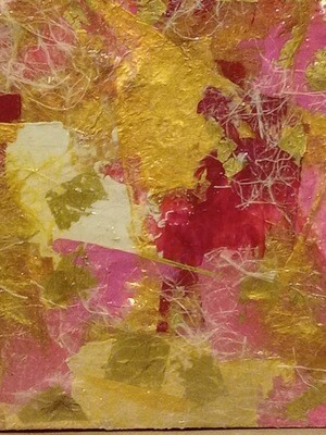 Paris In the Spring 15x30 Framed Original