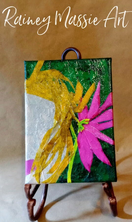 Lacy Lu - LUXE Desk Art 5x7 Original
