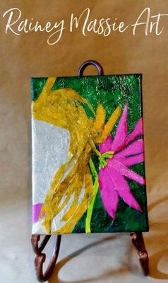 Lacy Lu - LUXE Desk Art 5x7 Original
