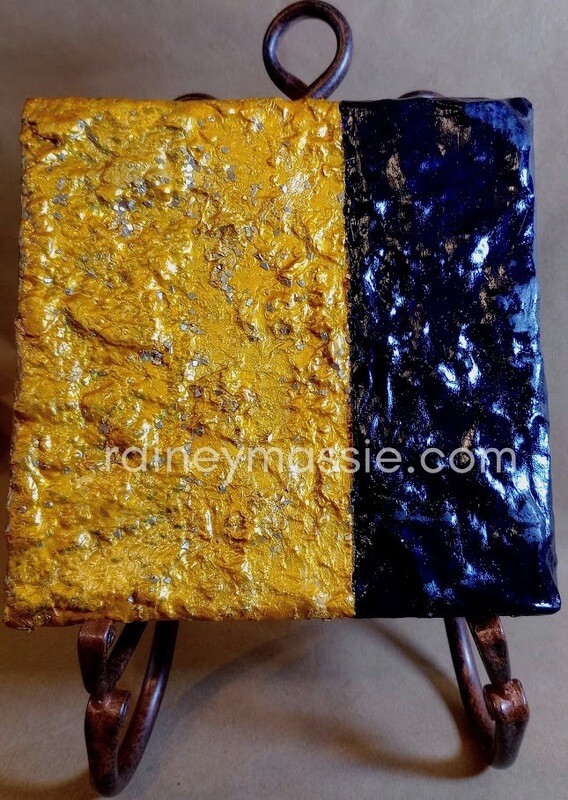 My Journey - LUXE Desk Art - 6x6 Original