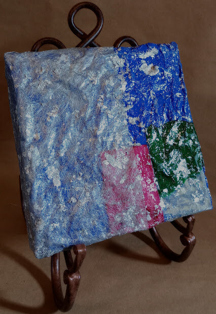 Lavender Glam - 6x6 LUXE Mixed Media Office De&#39;cor