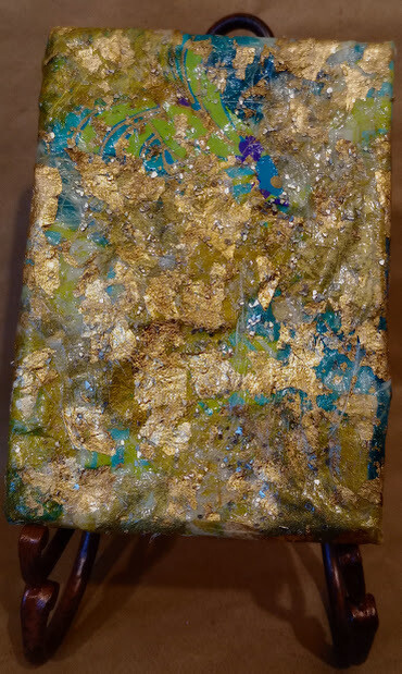 Island Days - LUXE Desk Art  5x7 Original