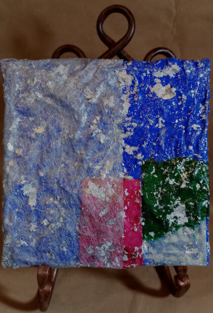 Lavender Glam - 6x6 LUXE Mixed Media Office De&#39;cor