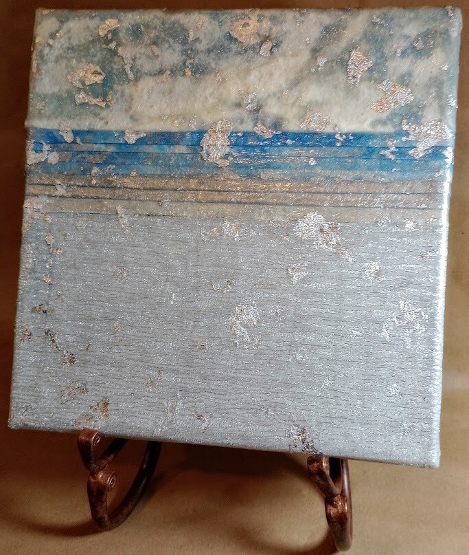 Beach Mode LUXE Desk Art - 10x10 Original