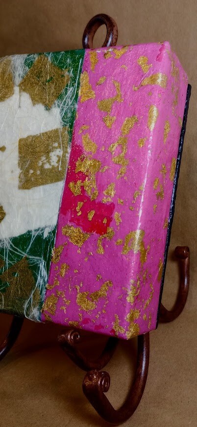 Glam Me Up- Luxe Desk Art 8x8 Original