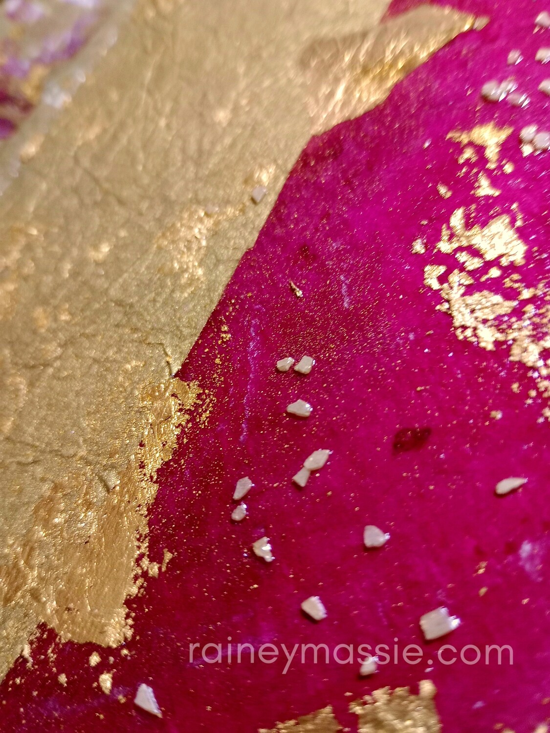 Fresh Gardens - LUXE Desk Art 6x6 Original