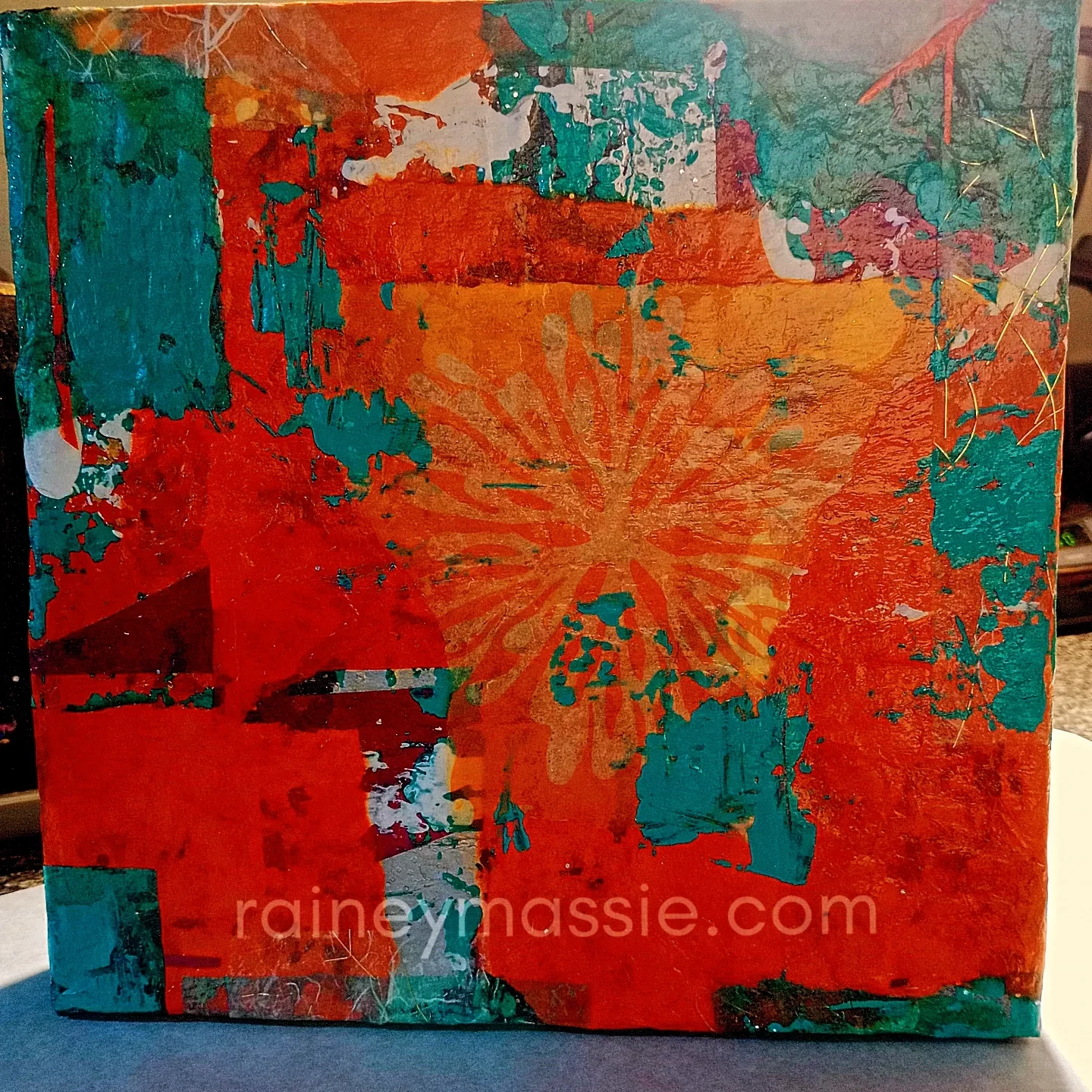 My Vibrant Life - LUXE Desk Art 10x10 Original