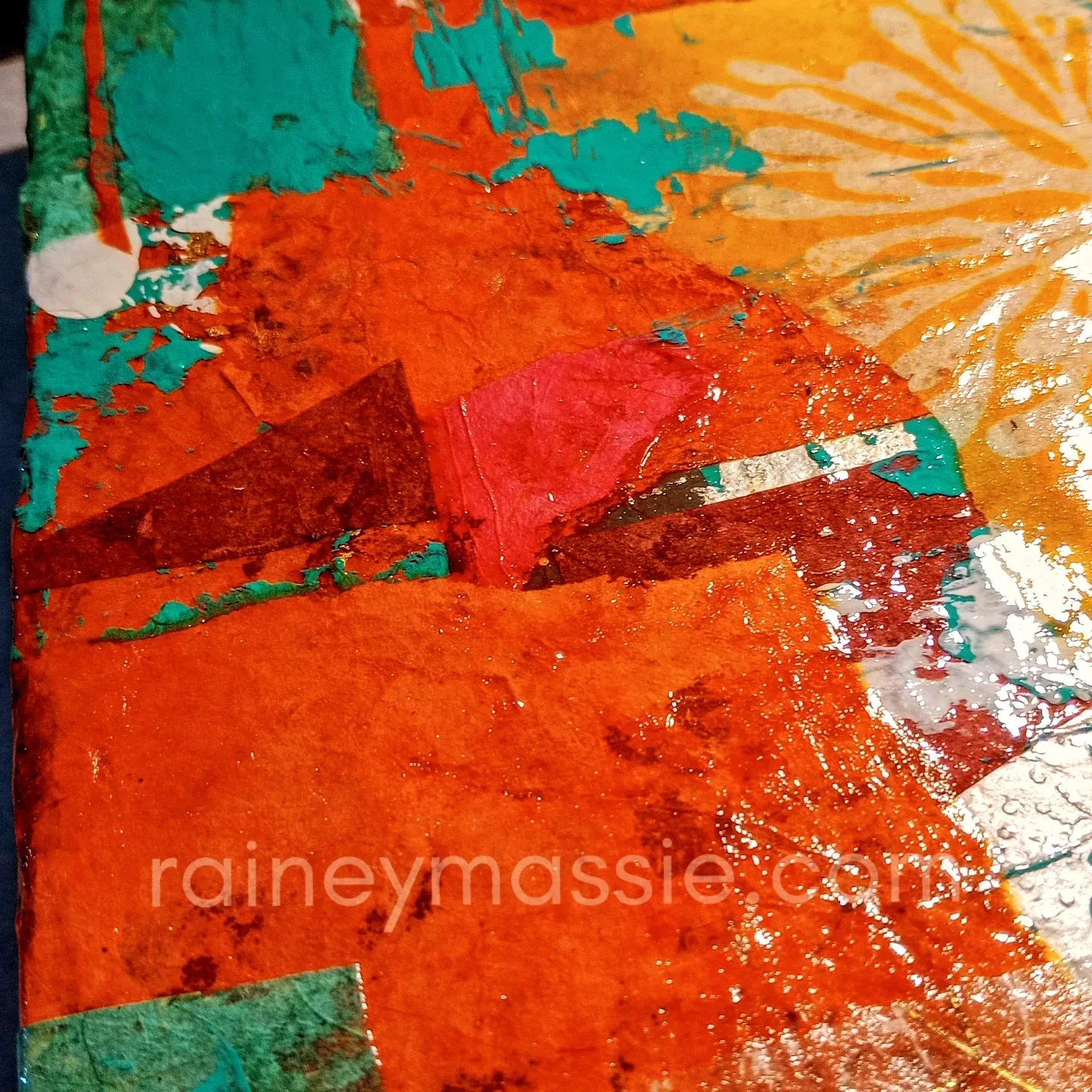 My Vibrant Life - LUXE Desk Art 10x10 Original