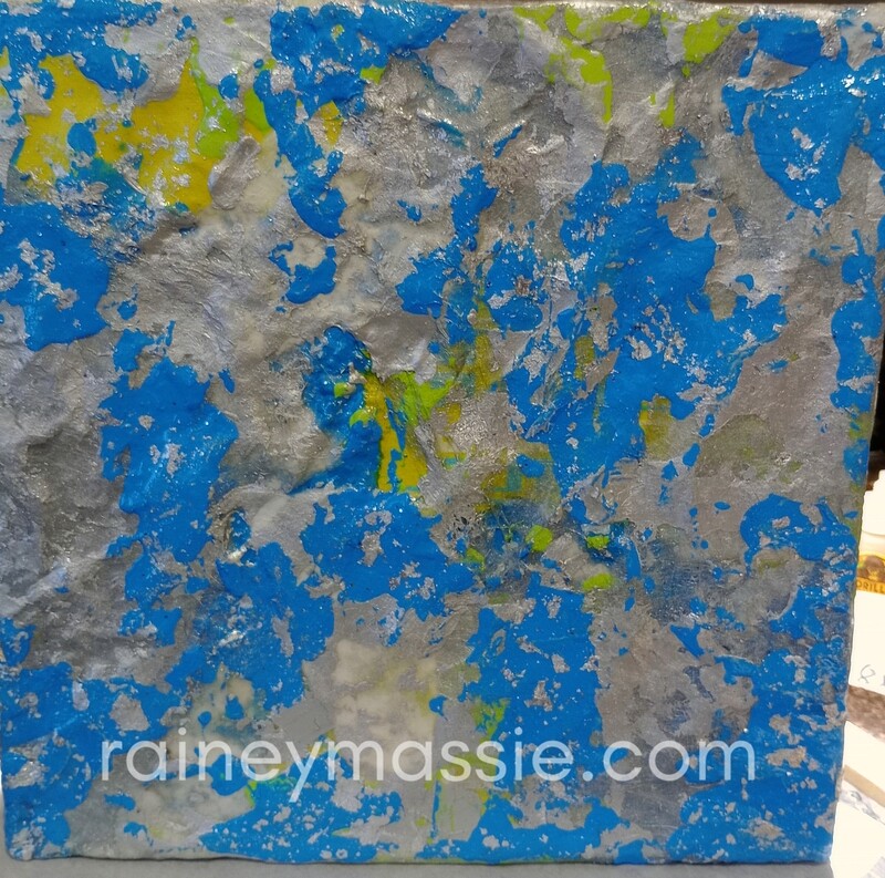 Glorious Days - LUXE Desk Art 12x12 Original