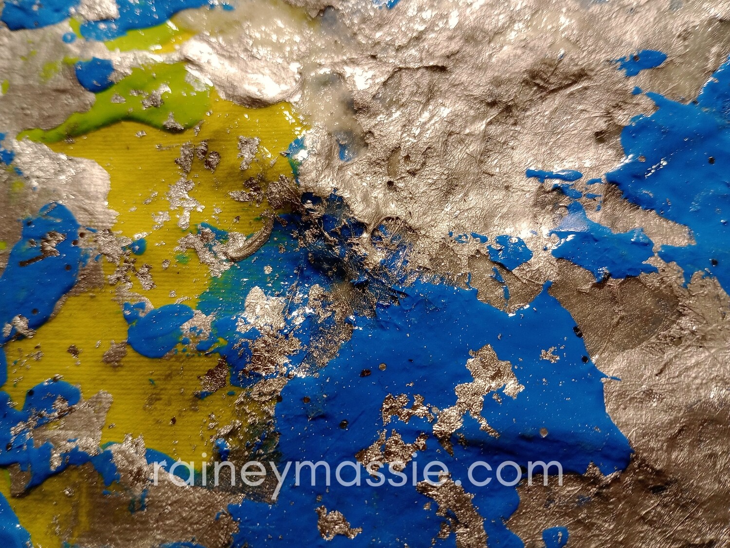 Glorious Days - LUXE Desk Art 12x12 Original