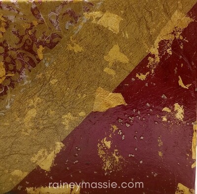 Fierce!-  LUXE Desk Art 6x6 Original