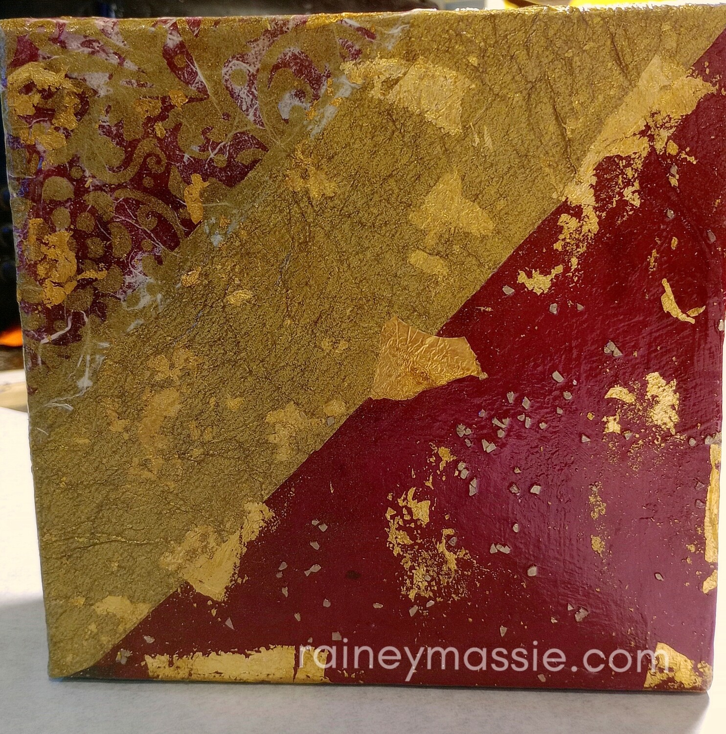 Fierce!-  LUXE Desk Art 6x6 Original