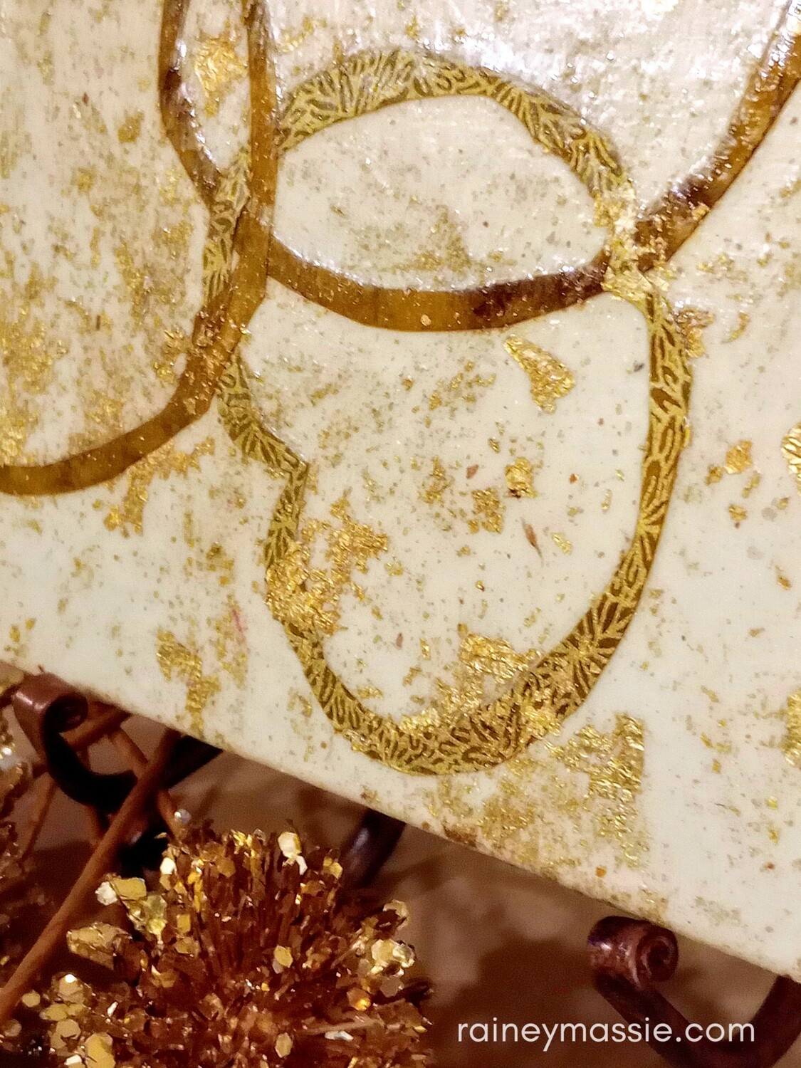Lovely Life - LUXE Desk Art 8x8 original (3 of 3)