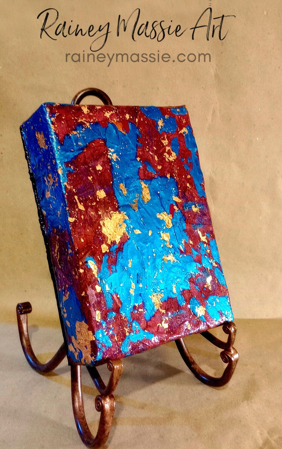 Steady In Faith - Luxe Desk Art 5x7 Original