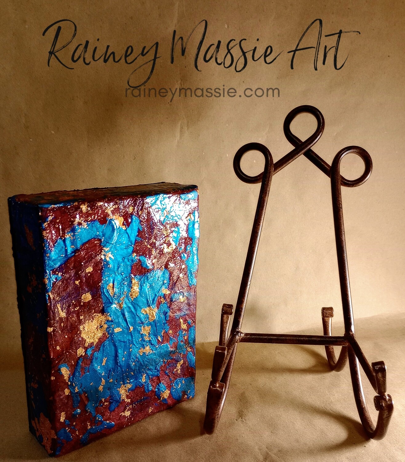 Steady In Faith - Luxe Desk Art 5x7 Original