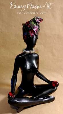 Lala - 5x8  - Yoga Statue