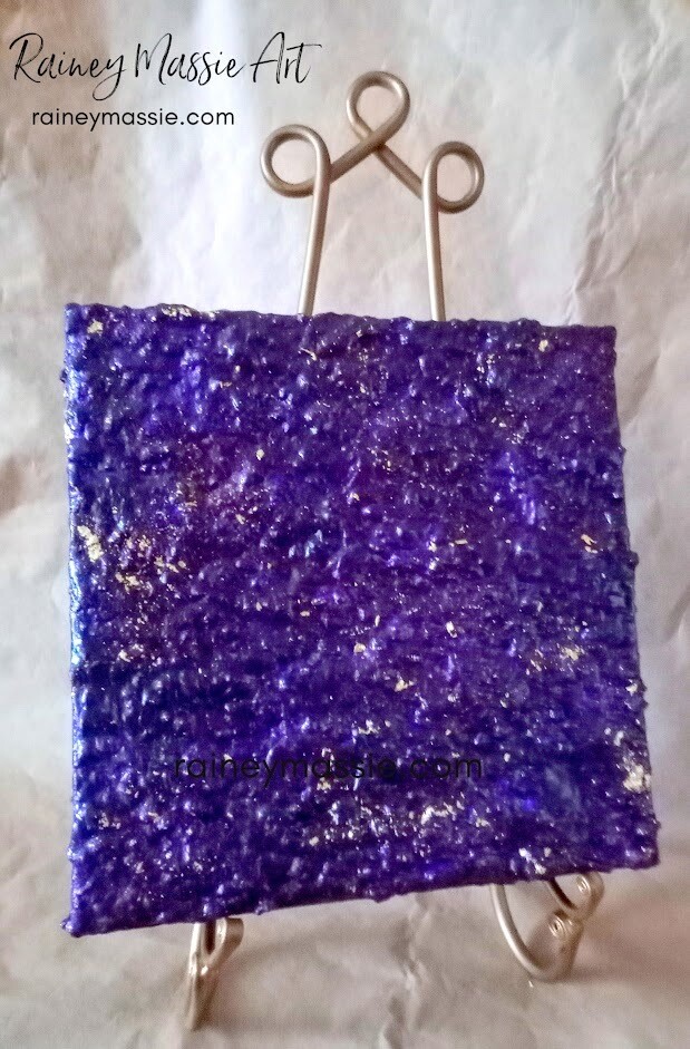 Purple Rain - Commission Request LUXE Desk Art
