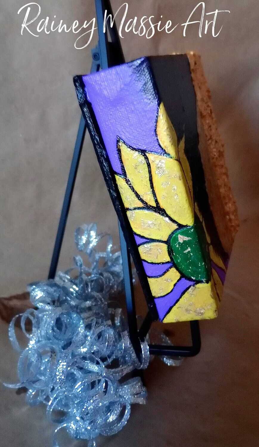 So Jazzy - Luxe Desk Art 6x6 Original