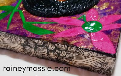 Fashionably Cute - 8x8 Original LUXE Desk Art